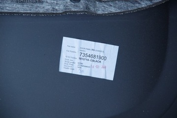 ОБИВКА БОКОВОЙ ДВЕРИ FIAT 500, СПРАВА