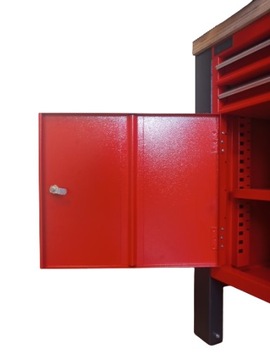 Верстак для гаража, слесарный инструмент, ящики, ЦВЕТА, рабочий