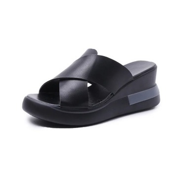 Sandały Letnie nowe modne damskie buty na wysokim