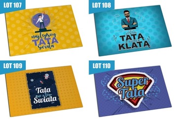 Магнит на холодильник подарок ОТЦУ МАТЕРИ 7х10