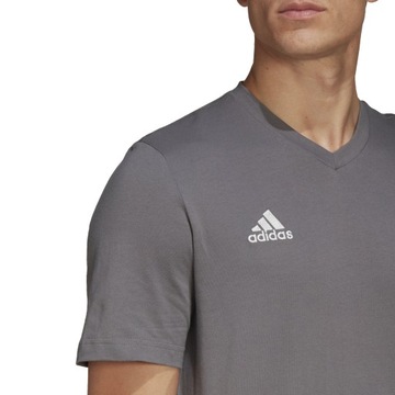 KOSZULKA ADIDAS BAWEŁNIANA ROZ. XL T-SHIRT SZARA Entrada 22 HC0449