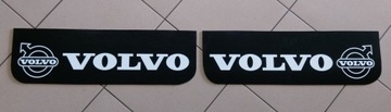 Chlapacz fartuch osłona logo VOLVO czarny - biały komplet 60x18cm