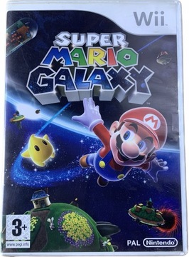 SUPER MARIO GALAXY płyta bdb+ komplet NINTENDO WII