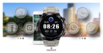 Умные часы Giewont GW460-3 Grey с GPS-приемником