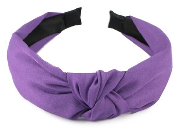 OPASKA DO WŁOSÓW bowknot SUPEŁ WĘZEŁ LILIOWA