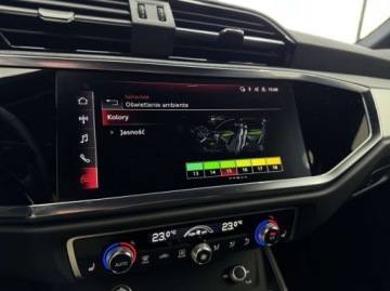 Audi Q3 II SUV 1.5 35 TFSI 150KM 2024 Audi Q3 Advanced S tronic Ambiente Kamera cofania CarPlayAndroid Auto, zdjęcie 32