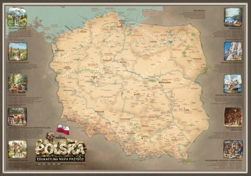 POLSKA - edukacyjna mapa przygód