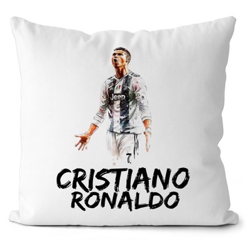 PODUSZKA CRISTIANO RONALDO PREZENT DLA PIŁKARZA PIŁKA NOŻNA JASIEK 40X40CM