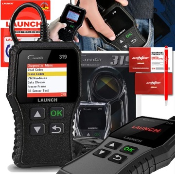 Z6522Launch CR319 OBD2 Tester Skaner Diagnostyczny