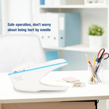 БЕЗСКРЕПОЧНЫЙ СКОБОЧНЫЙ СКОБ БЕЗ СКОБОК 8 ЛИСТОВ БЕЛЫЙ