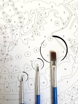 Malowanie po numerach Paint it! safari 40x50 cm