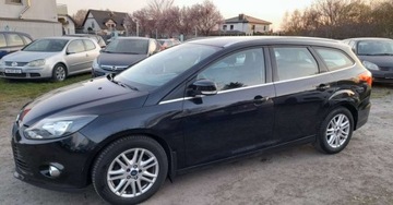 Ford Focus III Kombi 1.0 EcoBoost 125KM 2012 Ford Focus Ford Fokus Mk3 Titanum wyposazony zarejestrowany 1 wlasciciel P