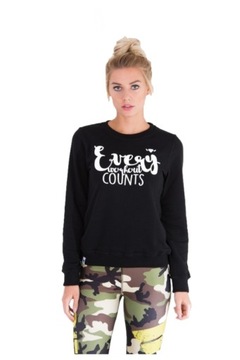 TREC WEAR BLUZA DAMSKA SWEATSHIRT 009 BLACK
