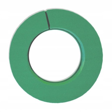 RING KOŁO OBRĘCZ GĄBKA FLORYSTYCZNA MOKRA - 250 mm