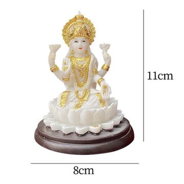 Статуя индуистской богини Лакшми, смола, Мурти Лакшми, декор стола, процветание