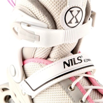 Женские регулируемые роликовые коньки 34-38 2 в 1 ABEC7 NILS