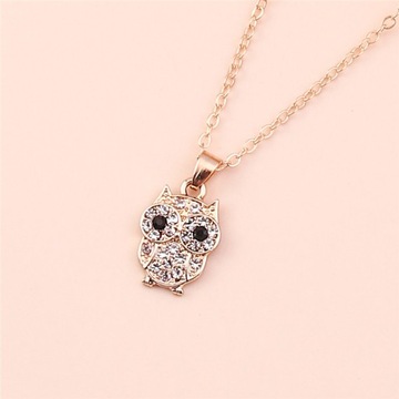 Fashion Crystal Turtle Necklaces Gold Color