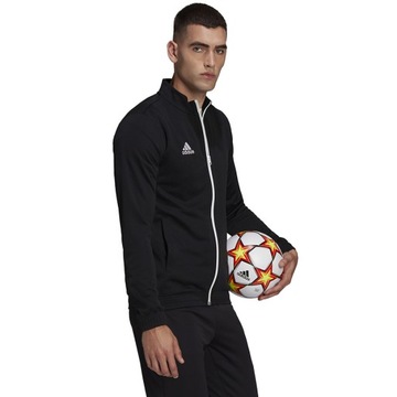 BLUZA MĘSKA ROZPINANA ADIDAS ENTRADA 22 SPORTOWA CZARNA r.L