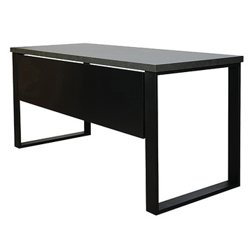 BIURKO ,,ORION'' LOFT 160CM Z BLENDĄ WYTRAWNY SZARY KAMIEŃ PRODUKT POLSKI!