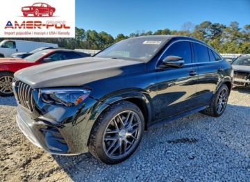 Mercedes GLE V167 2024 Mercedes-Benz GLE Coupe AMG 53 4Matic 2024 3.0 Benzyna 429KM