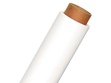 BIAŁE Tło kartonowe 1,36x5,5m SAVAGE tła karton