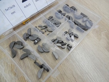 Набор полукруглых клиньев 80 штук, 8 видов