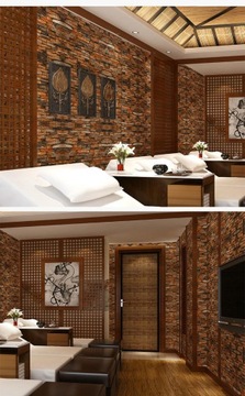 3D САМОКЛЕЯЩИЕСЯ СТЕНОВЫЕ ПАНЕЛИ КИРПИЧНЫЕ ОБОИ #3