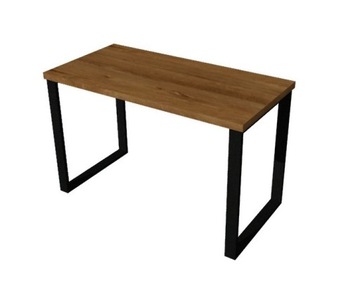 Biurko SARA LOFT 100 cm nogi metal - dąb lefkas