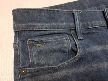 G-STAR RAW 3301 SLIM W34L36 pas 90 cm IGŁA STAN I