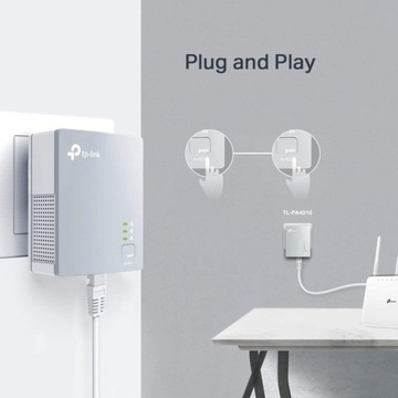 Комплект сетевого передатчика TP-Link TL-PA4010P