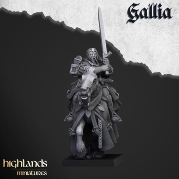 Questing Knights - Highlands Miniatures - 10 моделей