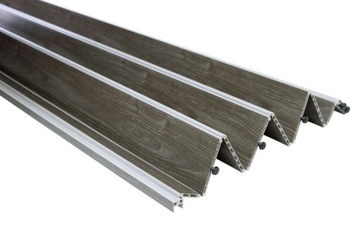 DRZWI HARMONIJKOWE 100cm Dąb Grafit MODUŁOWE SKŁADANE ŁAMANE