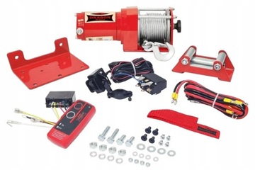 ЭЛЕКТРИЧЕСКАЯ ЛЕБЕДКА ПРЕМИУМ Dragon Winch 2500ST 1133 кг ПИЛОТ 0,9 км 12 В