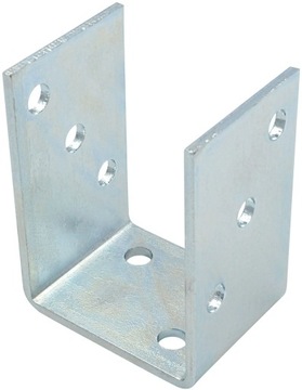 odstawa słupa do muru kotwa 61x61 mm do muru wspornik Ocynk