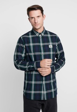LACOSTE Checked Shirt Regular Fit koszula męska 100% bawełna M