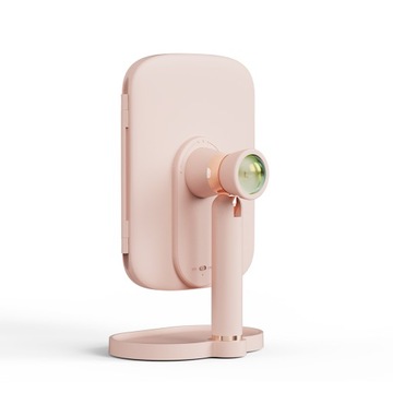 Складное косметическое зеркало со светодиодной подсветкой.