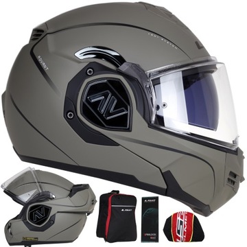 KASK MOTOCYKLOWY LS2 FF906 ADVANT SAND ECE 22.06 ECE22.06 P/J PINLOCK