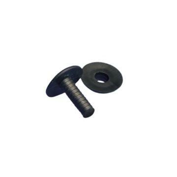 Złączka zaciskana ?15mm - dł. 9mm Czarny 1000szt