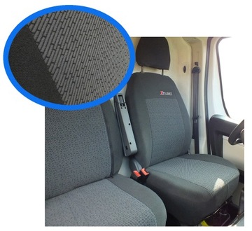 Pokrowce VW TRANSPORTER T5 T6 2+1 GRUBE
