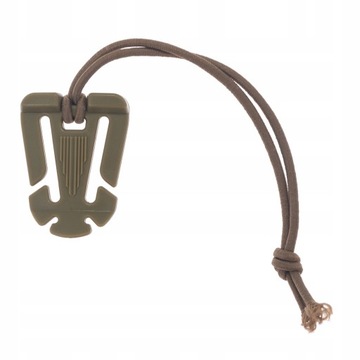 Klamra montażowa Uniwersalna SHOCK CORD MFH 2szt UCHWYT DO MOCOWANIA Coyote