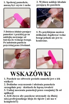 Ногти нажимайте на ногти Tipsy 24 для французских ног традиционная классика