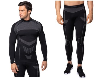 SPAIO BIELIZNA MĘSKA TERMO THERMO EVO B/GREY M