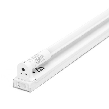 OPRAWA ŚWIETLÓWKOWA + ŚWIETLÓWKA LED T5 18W 2700Lm 120cm 3000K
