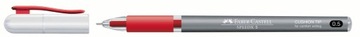 Długopis Faber-Castell Speedx Titanum, 0,5mm czerw