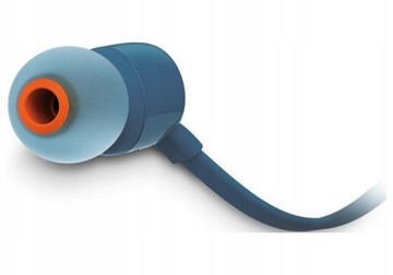 НАУШНИКИ JBL T110 СИНИЕ С МИКРОФОНОМ
