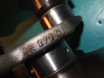 HŘÍDEL OJNICE M272.942 MERCEDES 3.0 V6 R171 SLK 79TKM PO VÝBRUSE
