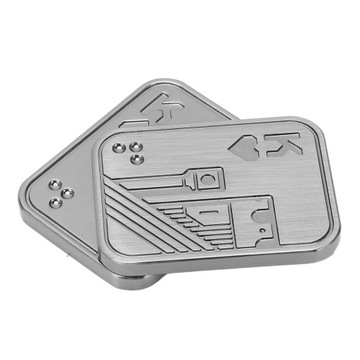 Magnetyczny suwak Push z palcem stop cynkowy EDC Stress Relief Push zabawki