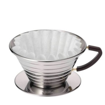 Капельница для кофе Kalita Wave 185 стальная
