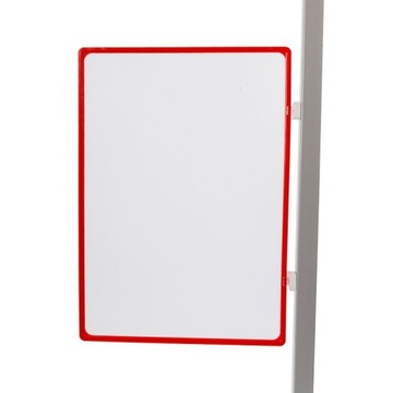 Ramka plakatowa z magnesami prosto. PLAKAT A3