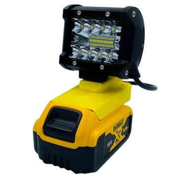 РАБОЧАЯ ЛАМПА ДЛЯ ГАЛОГЕННЫХ ЛАМП DEWALT 18 В МАКС.